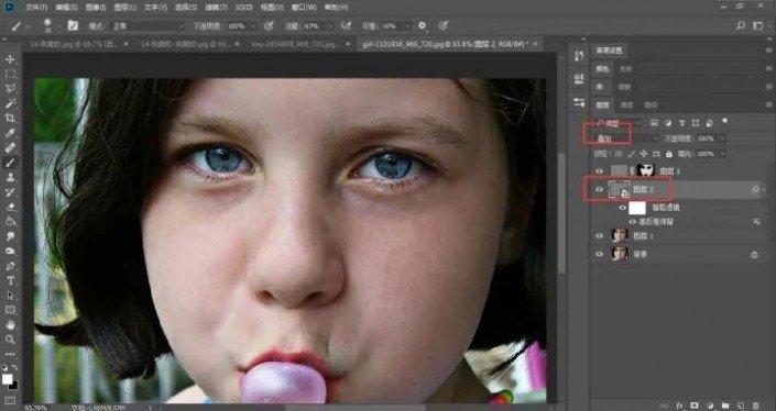 ps磨皮祛斑质感基本步骤,ps多人物磨皮美白教程