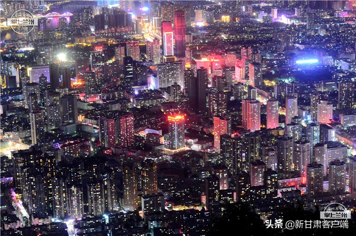 兰州市中国夜经济,兰州夜经济点亮