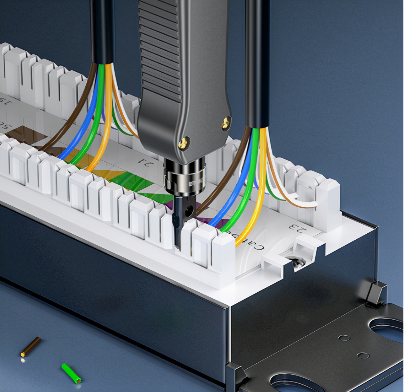 网线配线架与水晶头接线一样吗,网络配线架引出网线需要水晶头吗
