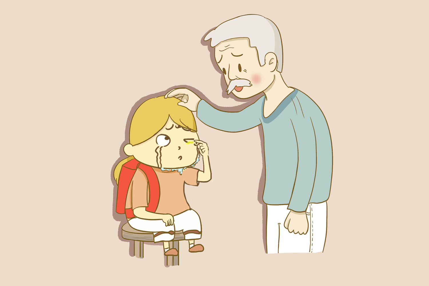 儿童误将502胶滴入眼中,原创3岁娃误把502胶水滴眼中