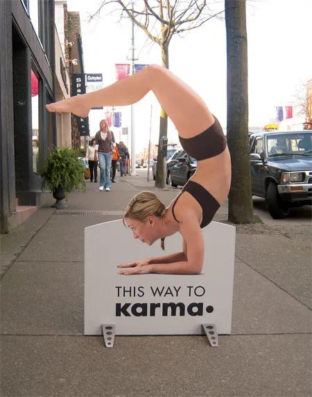 瑜伽的神奇广告,瑜伽广告怎么设计