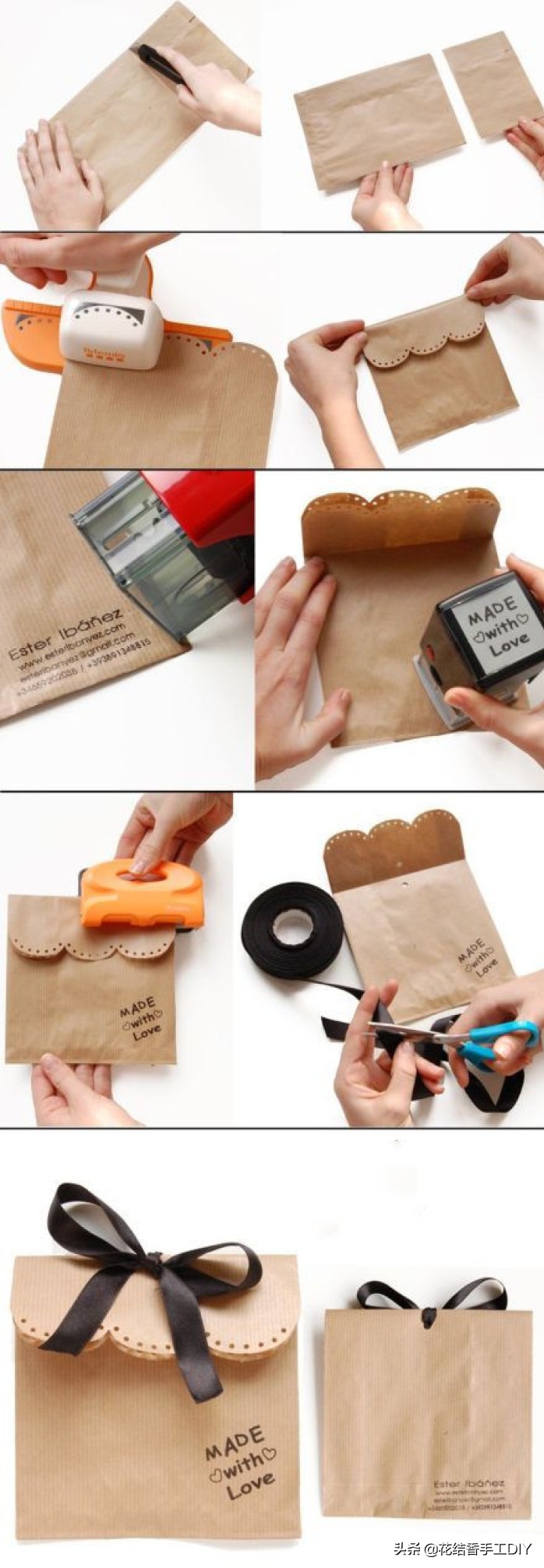 好看的长条方形礼物怎么包装,手工diy礼物包包自己做