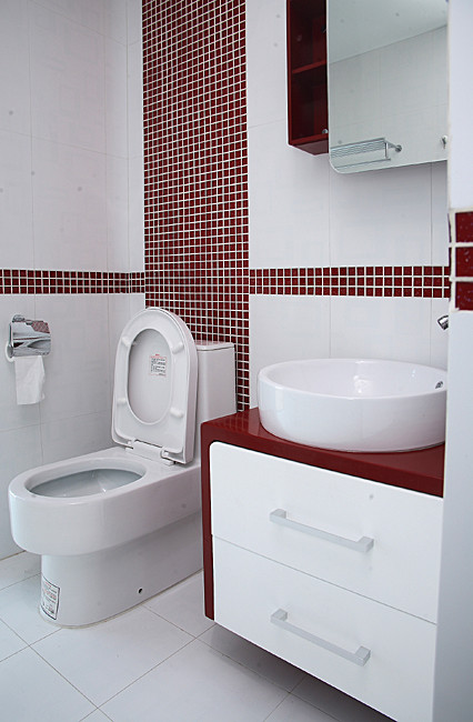 卫生间能装马赛克砖吗,卫生间用马赛克装修效果图