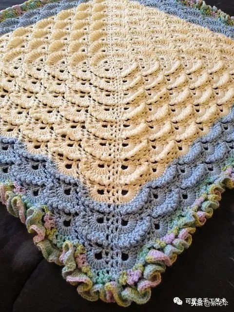 学毛线钩花一学就会简单,新手学毛线钩花