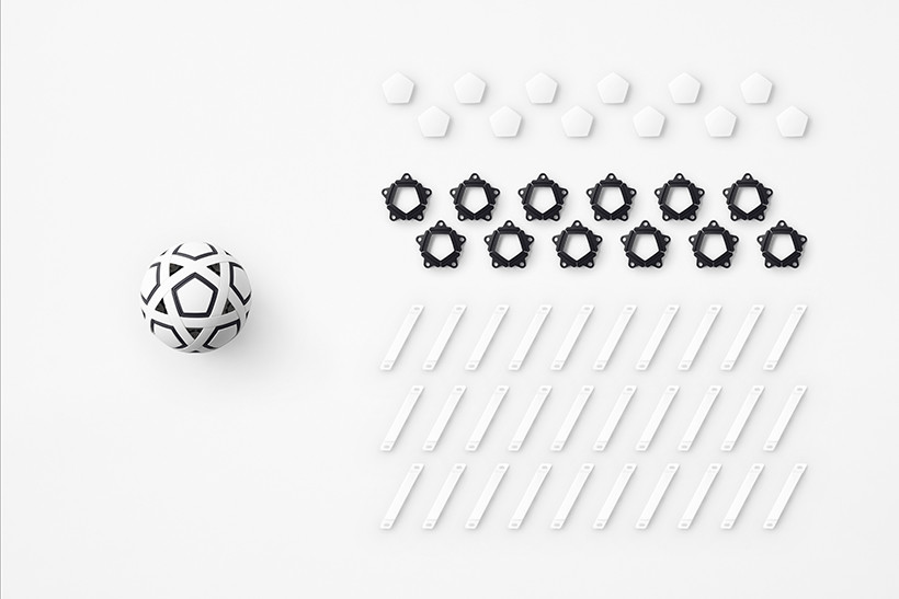 无需充气的拼装足球,足球装备全套配件图