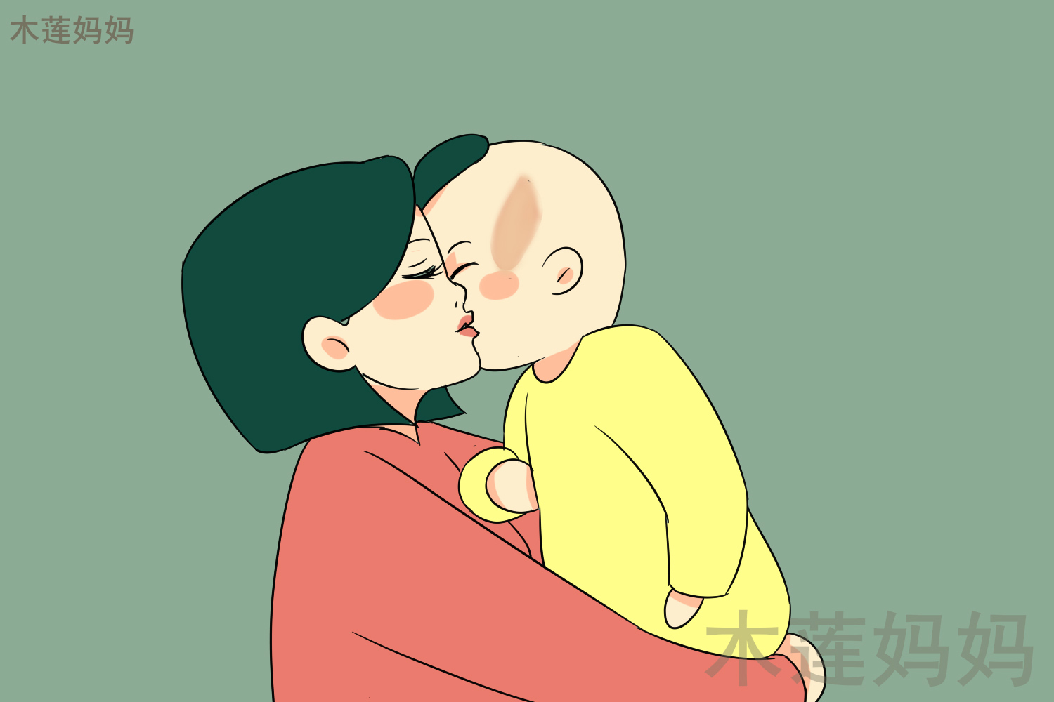 产钳在宝宝的脸上留下疤痕了,不小心给宝宝留下产钳印