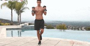 哑铃全身燃脂动作30分钟,哑铃全身减脂动作