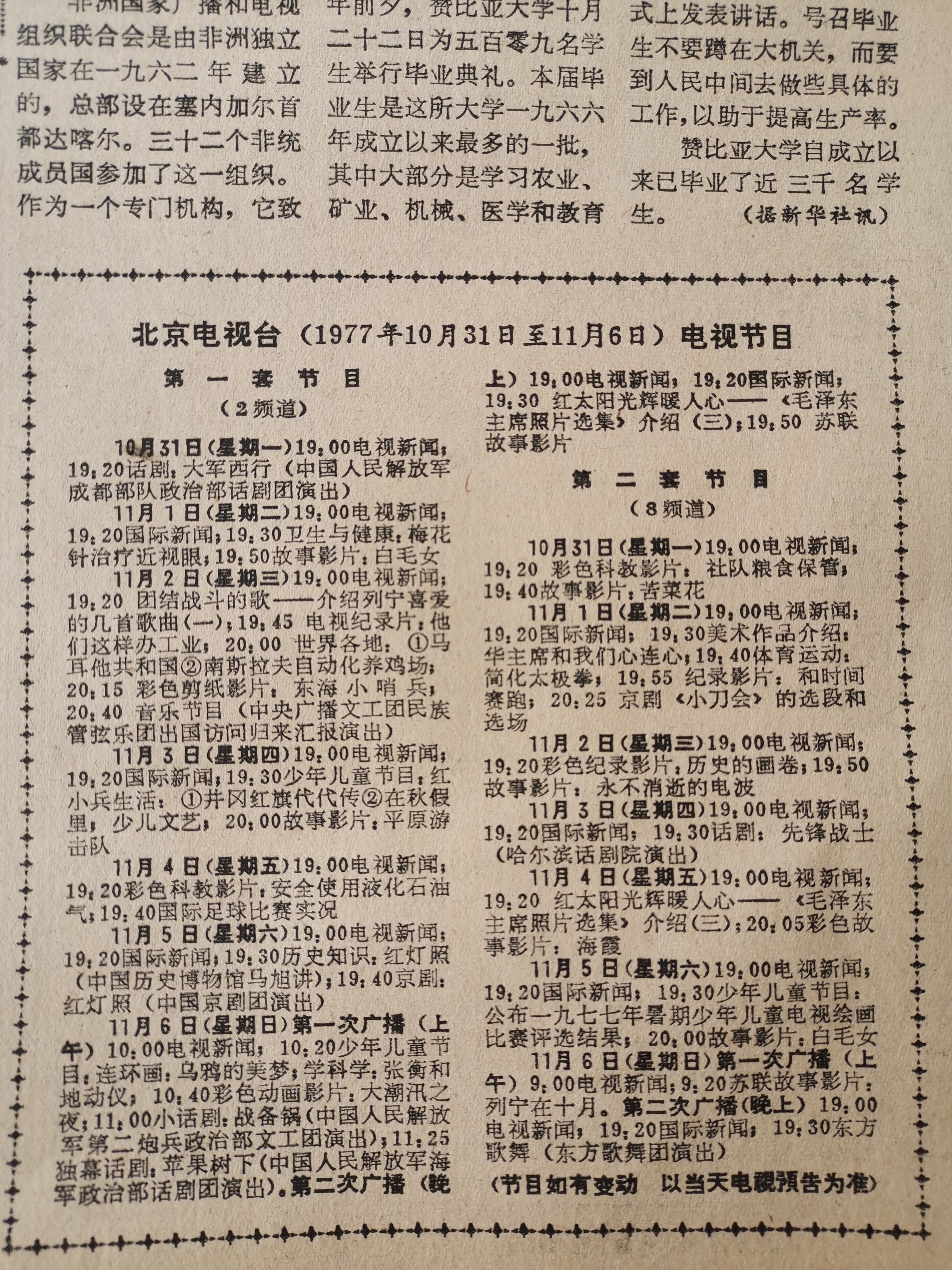 中央电视台成立前后的电视节目有哪些内容？穿越回到当年看看
