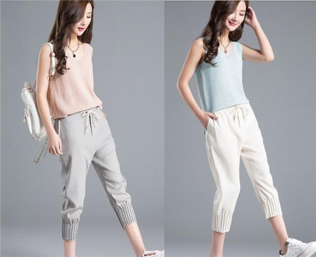 七分裤时髦但必须会搭配，这么穿低调不失时尚，好看好看