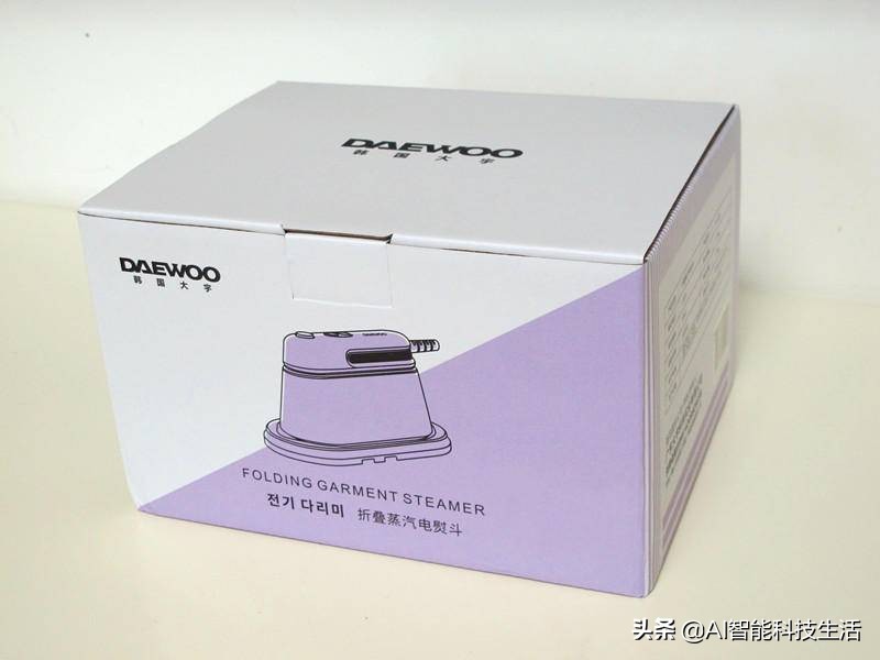 熨平衣物重现唯美李佳琦强烈推荐的韩国大宇手持挂烫机开箱