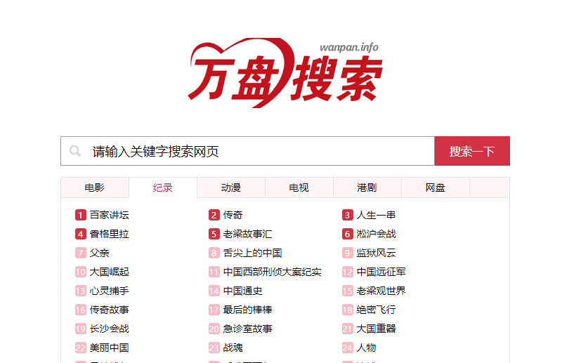 有哪些很好的百度网盘网站,百度网盘搜索网站推荐