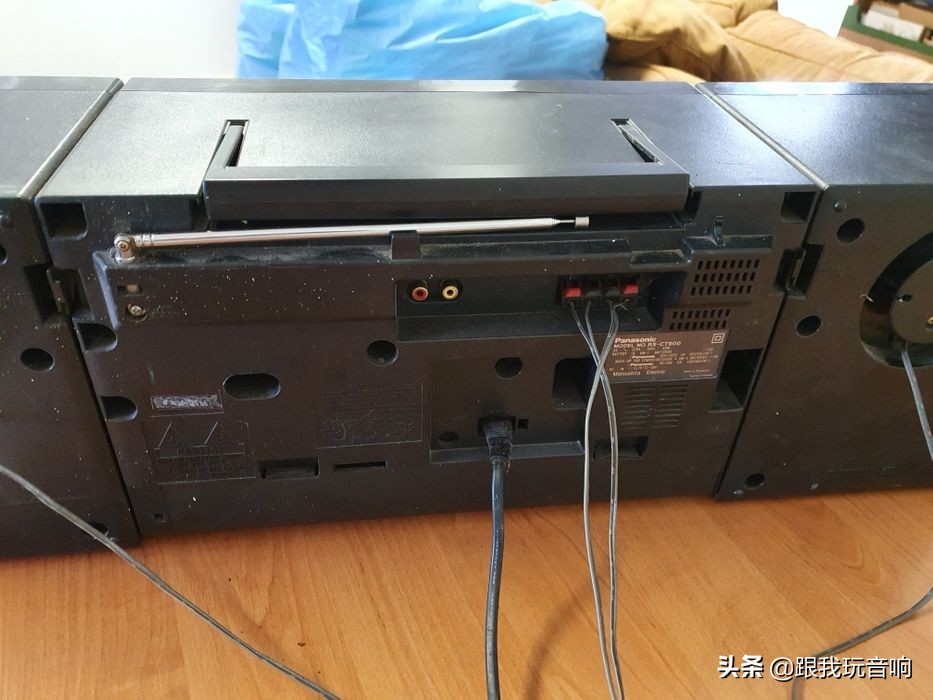 1989年松下PanasonicRX-CT900立体声和双磁带*放播**器音响效果好