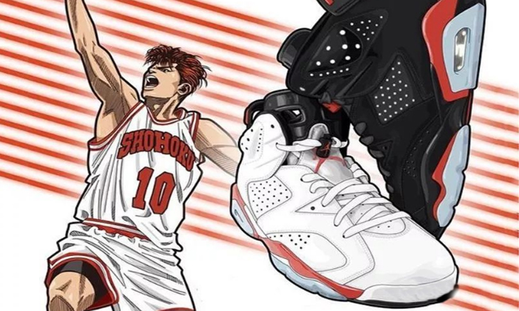 樱木花道流川枫的球鞋,樱木花道是怎样换上球鞋的