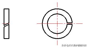橡胶密封圈cad画法,弹性垫圈在ug里怎么建模