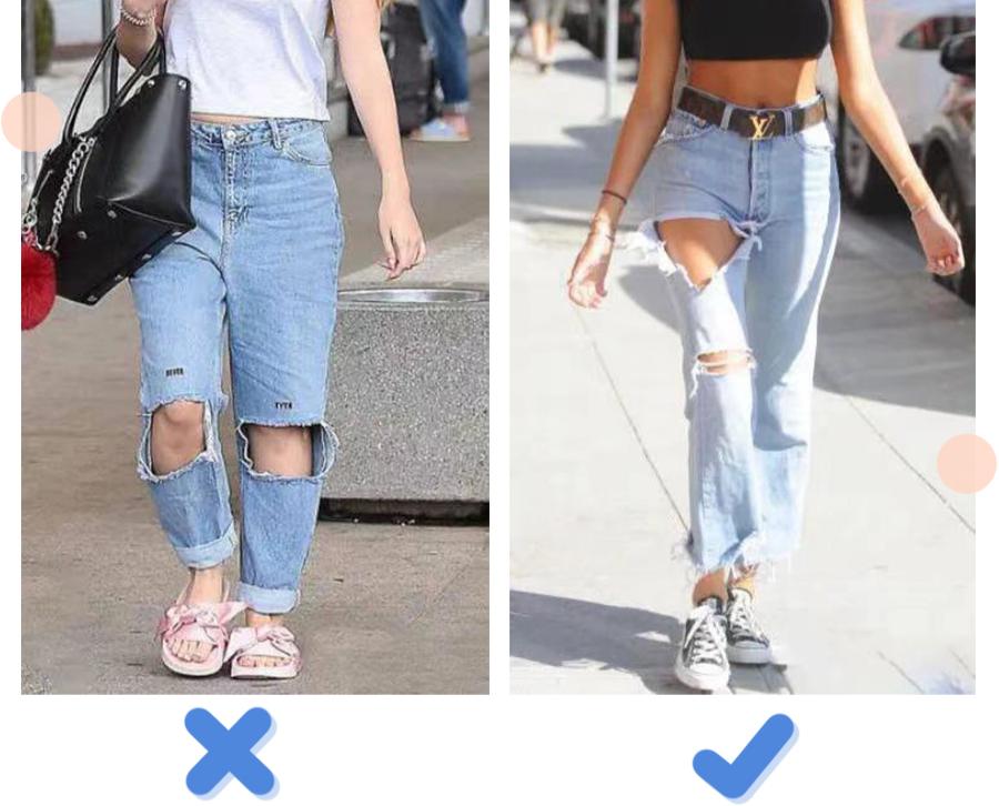 超详细的牛仔裤选款攻略,牛仔裤超好看修身