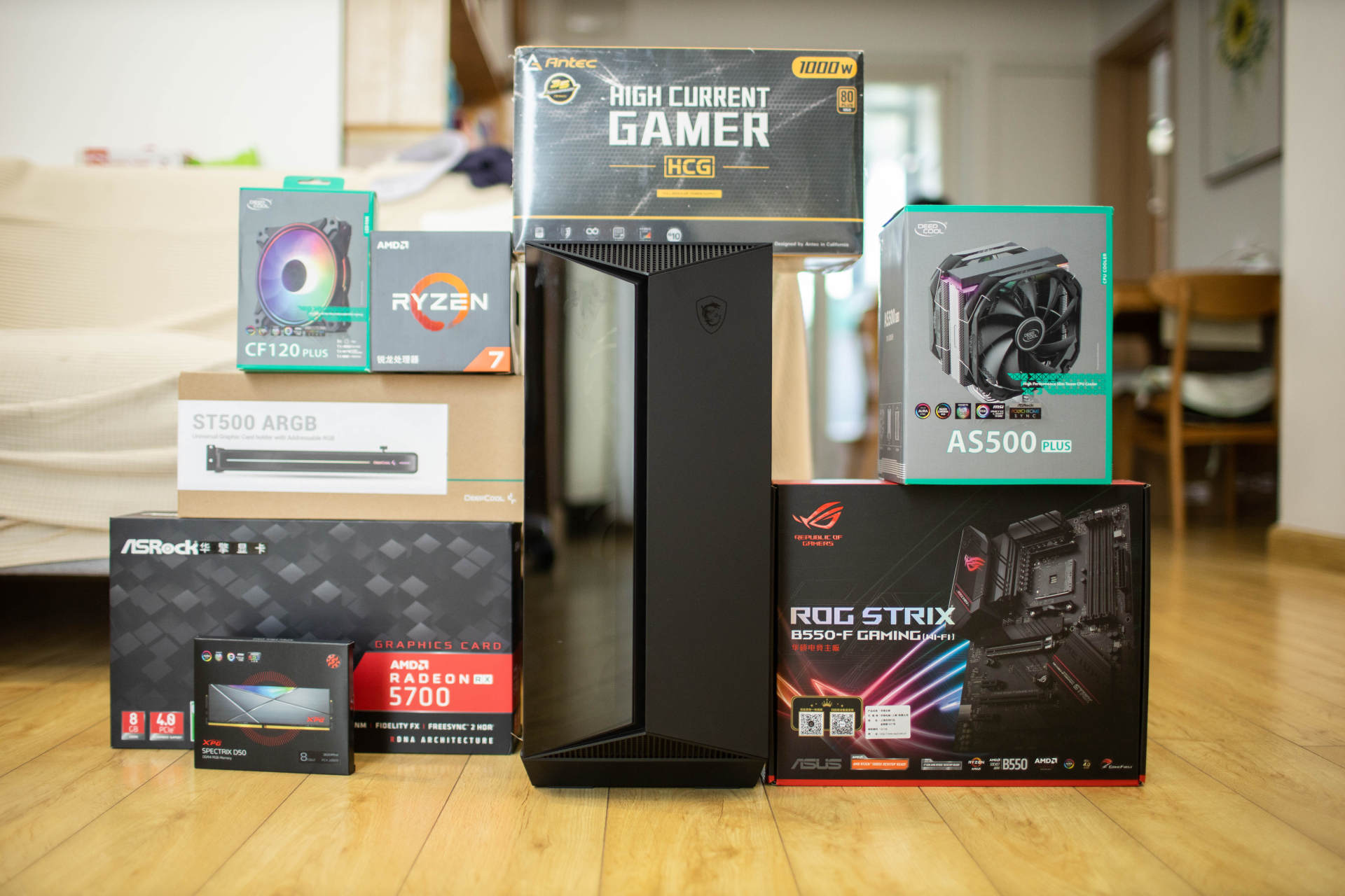 微星氪金枪二代可以装风冷吗,微星氪金枪机箱前面可以拆吗