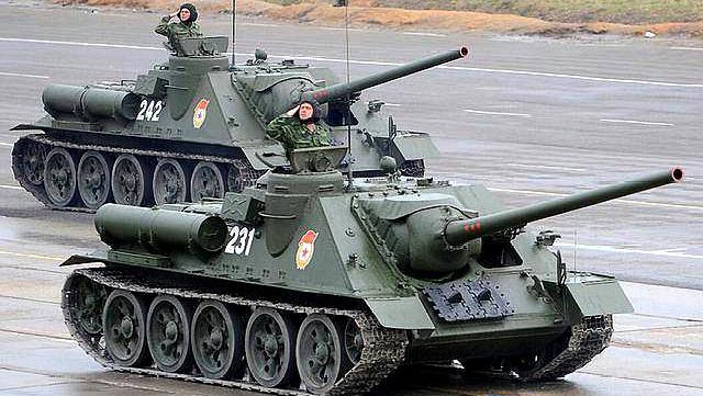 二战苏联su152歼击车,苏联二战最强坦克歼击车