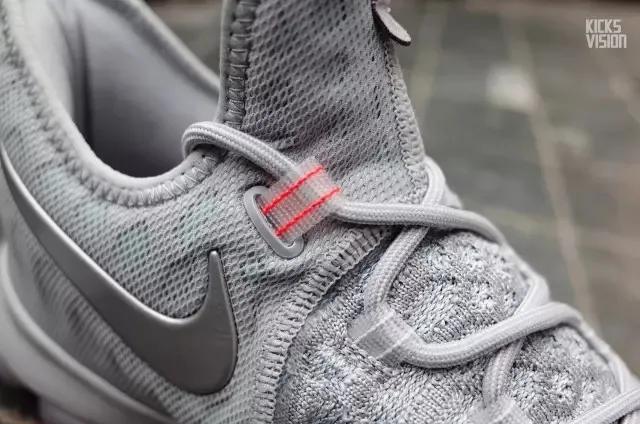 球鞋kd10,nikekd10黑白