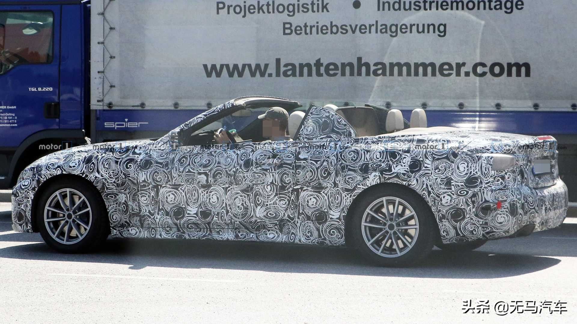 全新敞篷宝马四系,酷炫微型敞篷车