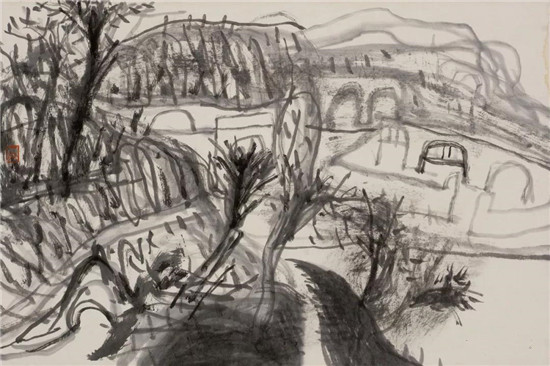 隋牟参展书法作品,隋牟书画