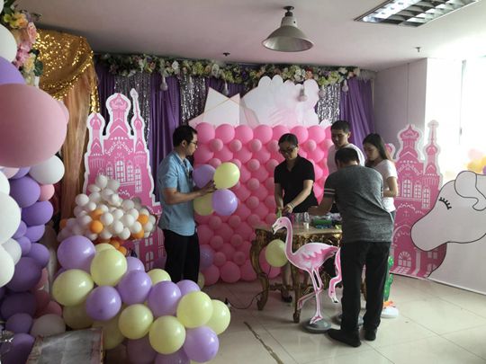 西安气球布置培训,婚庆气球布置方法