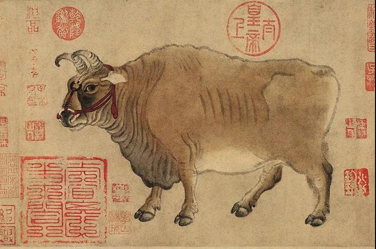 五牛图有哪些牛,五牛图为什么是牛