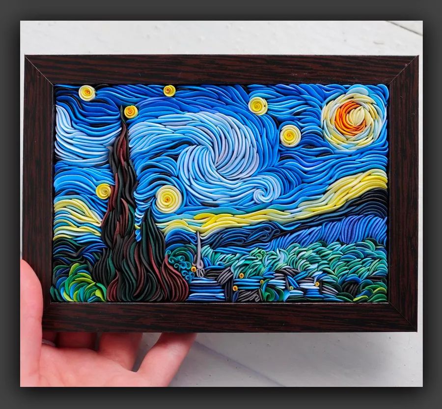 儿童风景画大全轻粘土,用轻粘土和a4纸画风景画