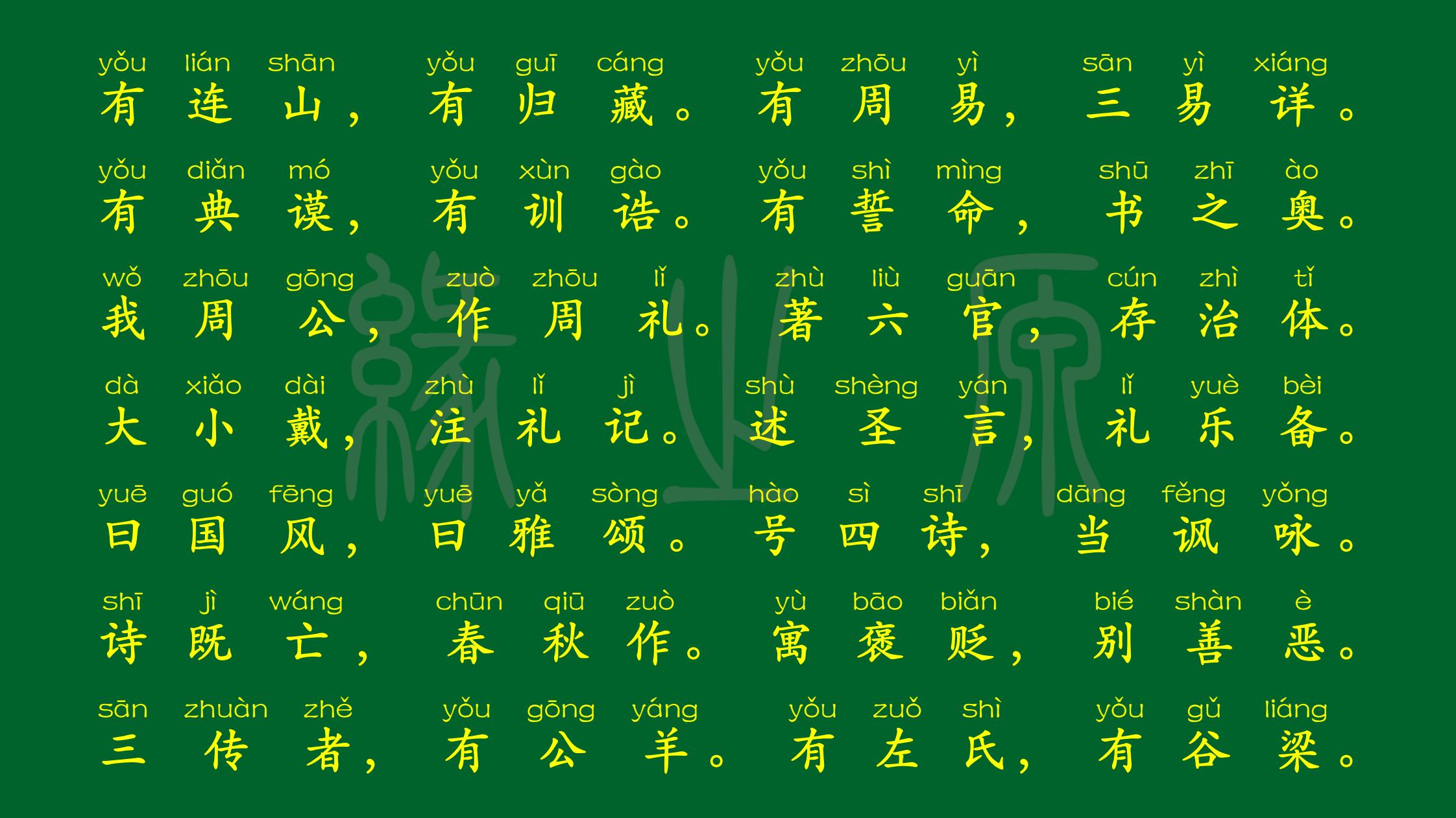 三字经故事讲解图文,三字经动画片