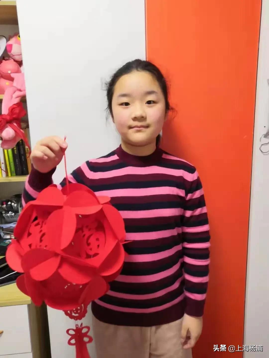 杨浦这群小朋友线上做灯笼，温暖迎新春【爱申活暖心春】