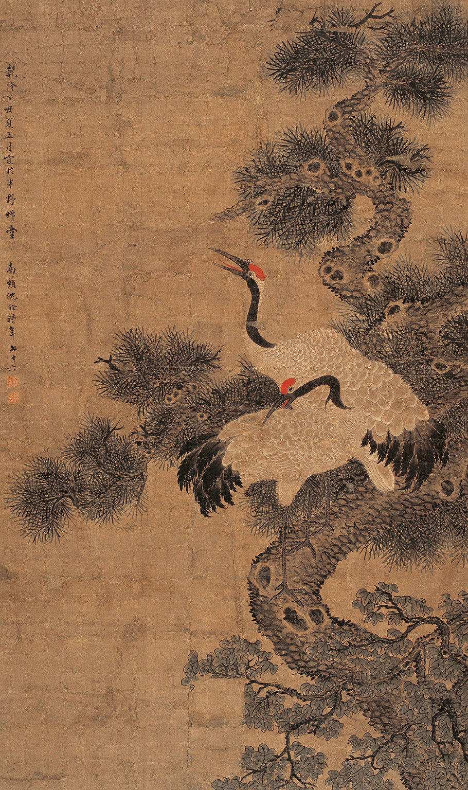 历代名家画鹤100幅,历史上画鹤谁画的最出名