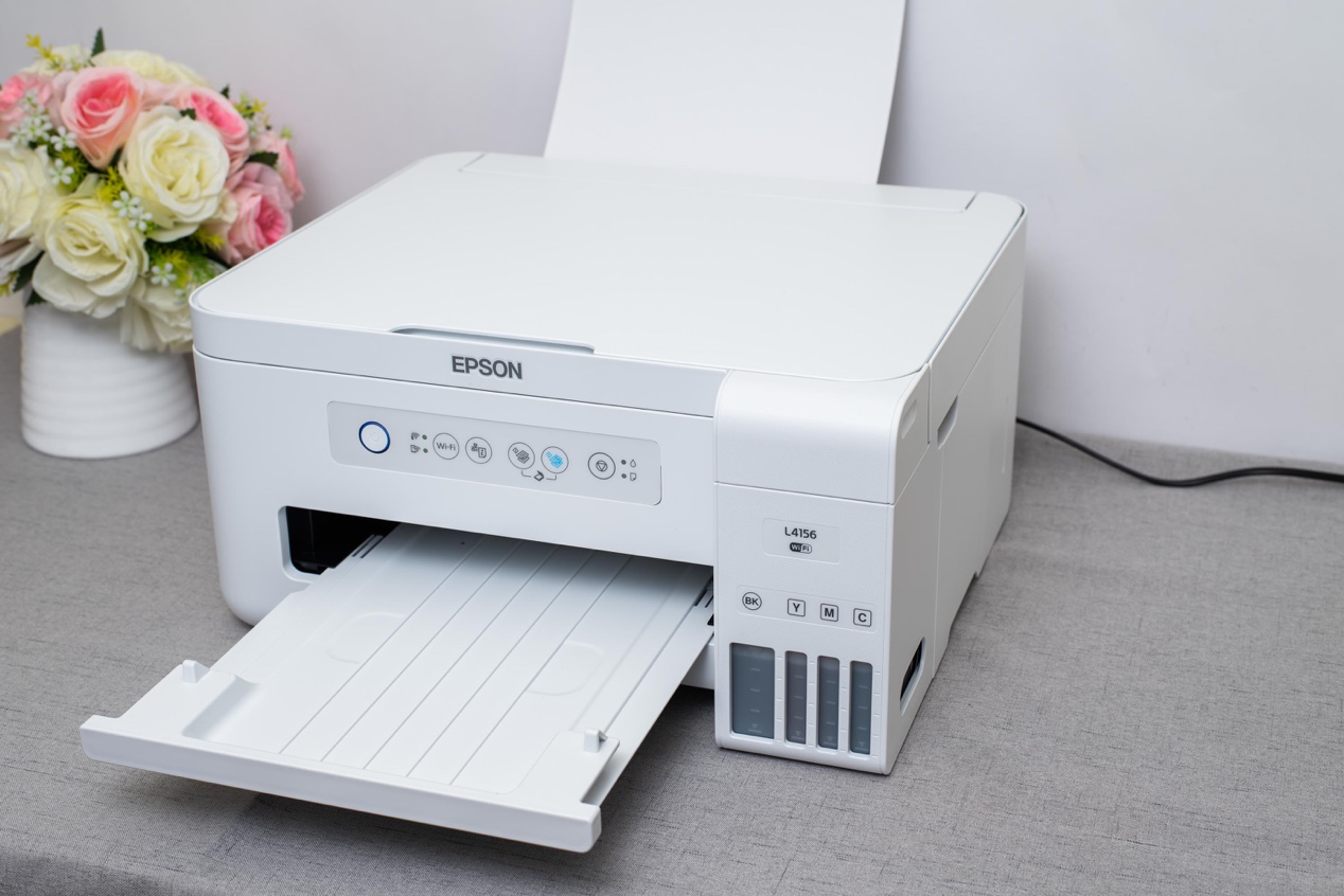 爱普生l4156有墨水打印模糊,爱普生l4156打印机使用教程