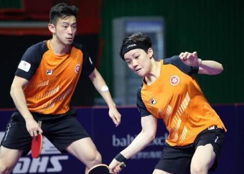 孙颖莎王楚钦混双对阵香港组合,中国香港乒乓球混双组合