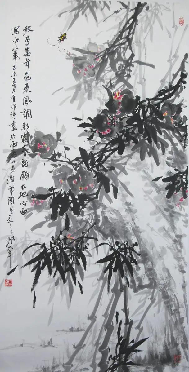 邹大耳写意画作品欣赏,邹大耳写意作品欣赏