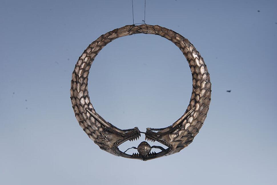 传统工艺手工制作银饰蒙古,传承古法手工银饰