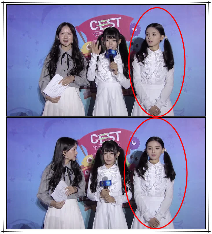 杨超越早期吊带,中国啦啦队杨超越