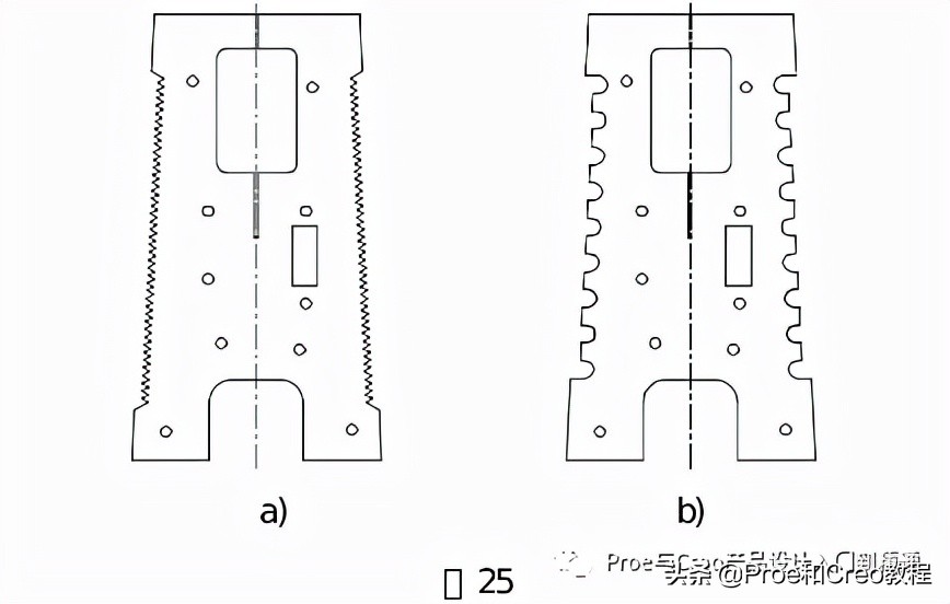 creo吹风机通风孔怎么画,吹风筒creo设计