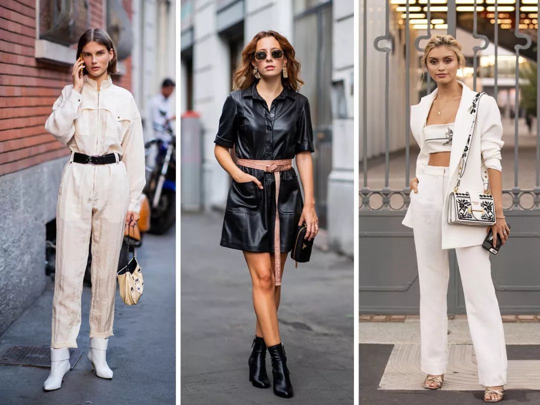 明星参加时装周的着装图片,明星时装周出席