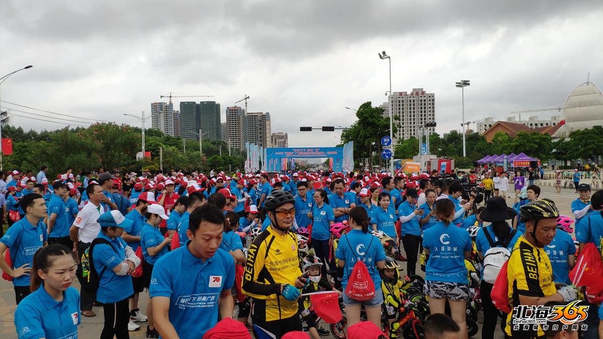 2019年环广西北海赛段预热骑行,北海骑行完美收官近3000公里