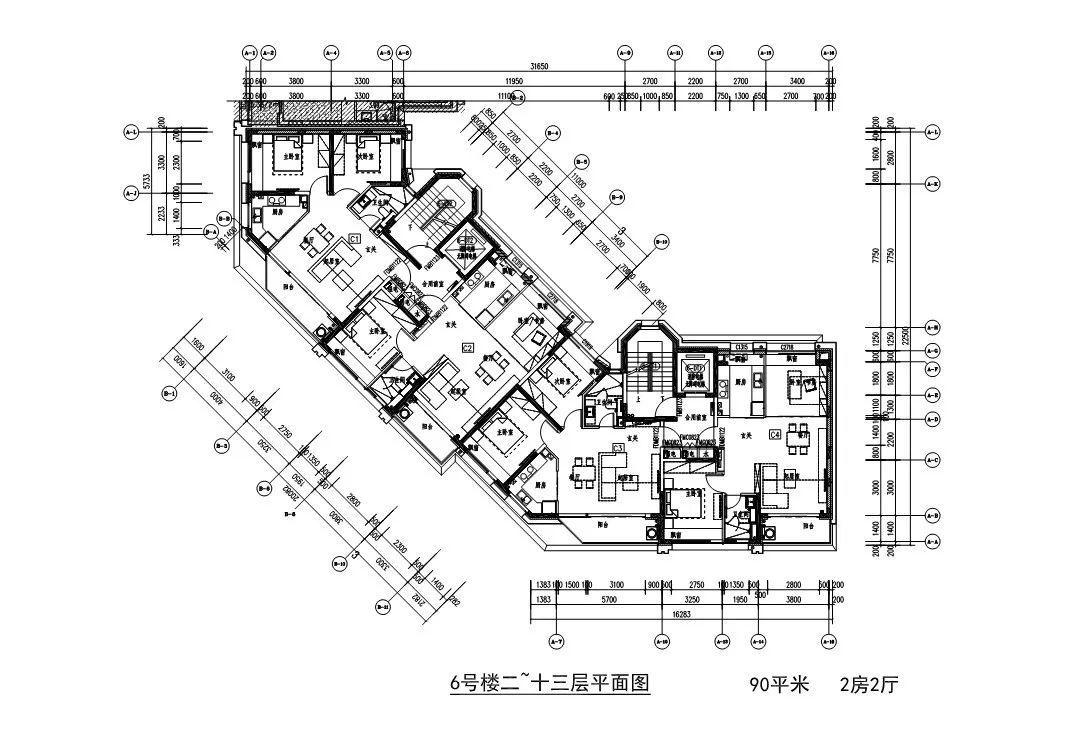 前滩板块最好的户型图,前滩各楼盘户型