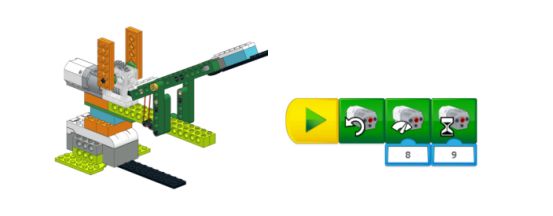 乐高wedo投石机教程,乐高wedo感应投石机