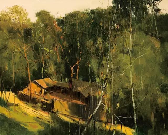 中俄友好美术作品,俄罗斯画家的油画艺术美到极致