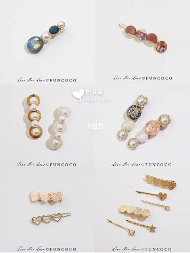 ins高级感发夹推荐,ins风甜酷刘海发夹