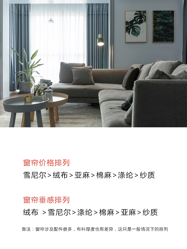 澳洲羊毛绒布料窗帘优缺点,亚麻窗帘布料的优缺点