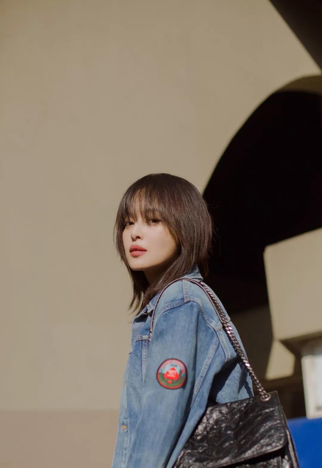 圆脸放弃黑长直,圆脸适合长发鲻鱼头还是黑长直