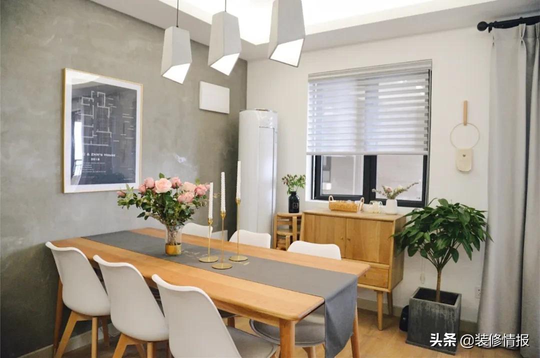 餐厅摆实木餐桌椅，用餐氛围精致情趣，生活过得有仪式！