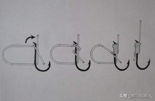 既简单又牢固的绑鱼钩方法,五种常用鱼钩的绑法总有一种适合