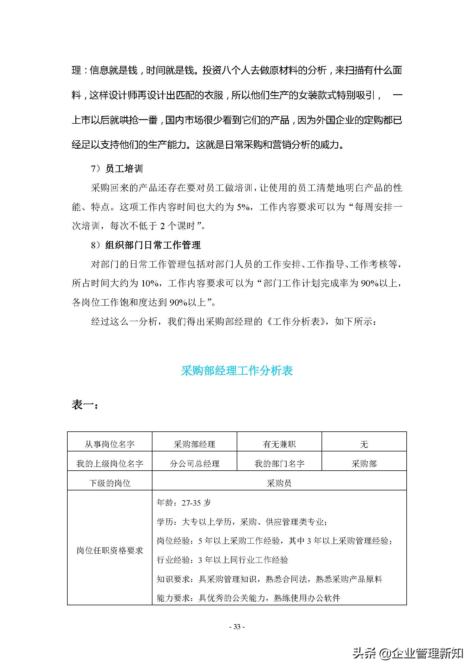 企业组织系统工具之工作分析，4大章节详细阐述（附案例）