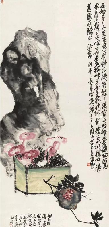 石榴寓意多子牡丹寓意富贵,石榴寓意诗词