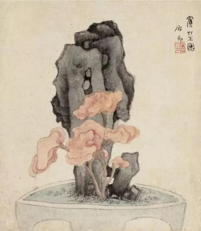 世间真有神仙草，但得灵芝享如意！画家笔下的灵芝图真灵