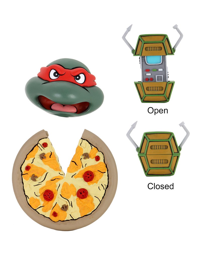 neca忍者神龟环球怪物ko版,国产neca忍者神龟拉斐尔手办